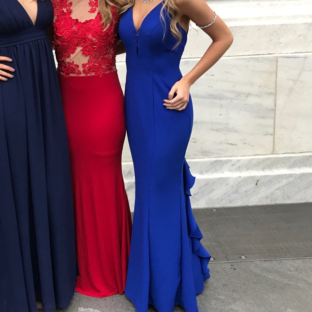 Blue Prom Dress from American Commodore